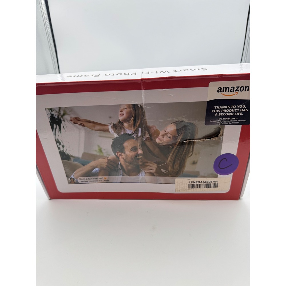 Smart Wi-Fi Digital Photo Frame 10.1 Inch HD IPS‎ Touchscreen Wall Mountable
